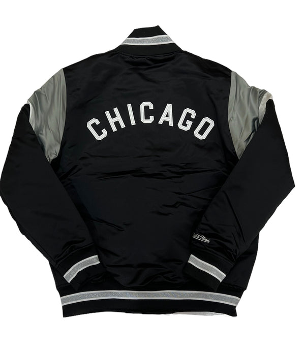 Mitchell And Ness - Chicago White Sox Satin Jacket (Black)