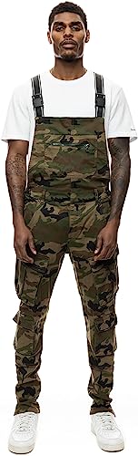 Smoke Rise - Utility Nylon Overalls (Camo)