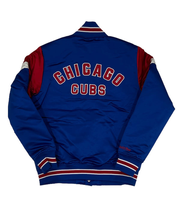 Mitchell And Ness - Chicago Cubs Satin Jacket (Blue)