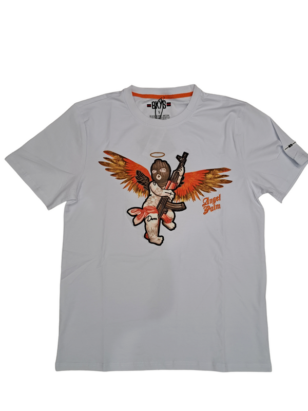 Bkys Angel Palm T-Shirt (White)