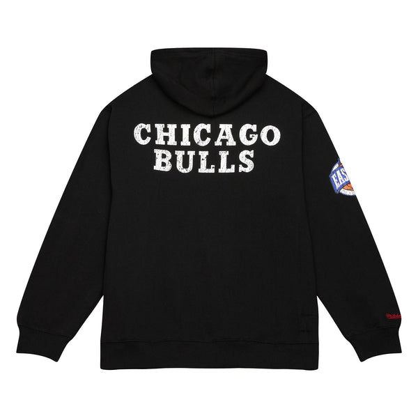 Mitchell And Ness - Chicago Bulls Fleece Hoodie (Black)
