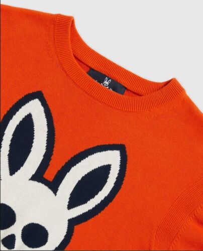 Psycho Bunny - Men's Maddox Logo Sweater (Orange)
