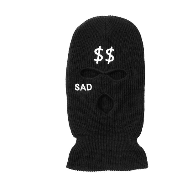 Ski Mask - Sad Money Balaclava (Black)