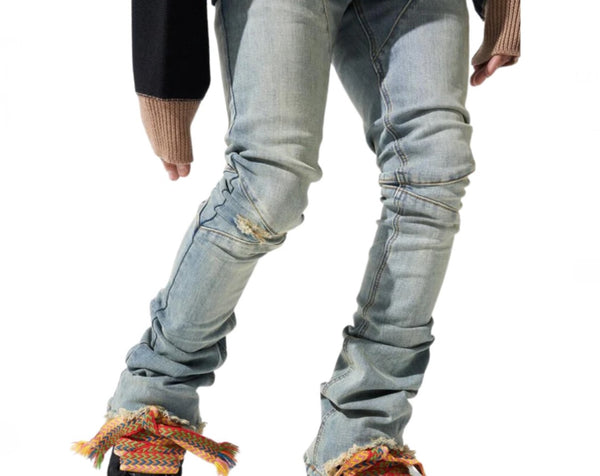 Serenede - Bronze Stack Jeans (Bronze)