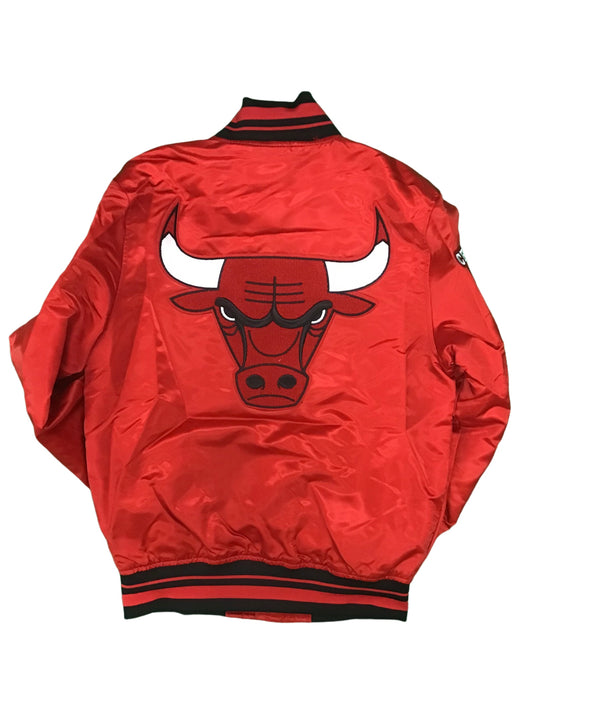 Pro Standard - NBA Chicago Bulls Final Champions Men's Satin Jacket (Red)